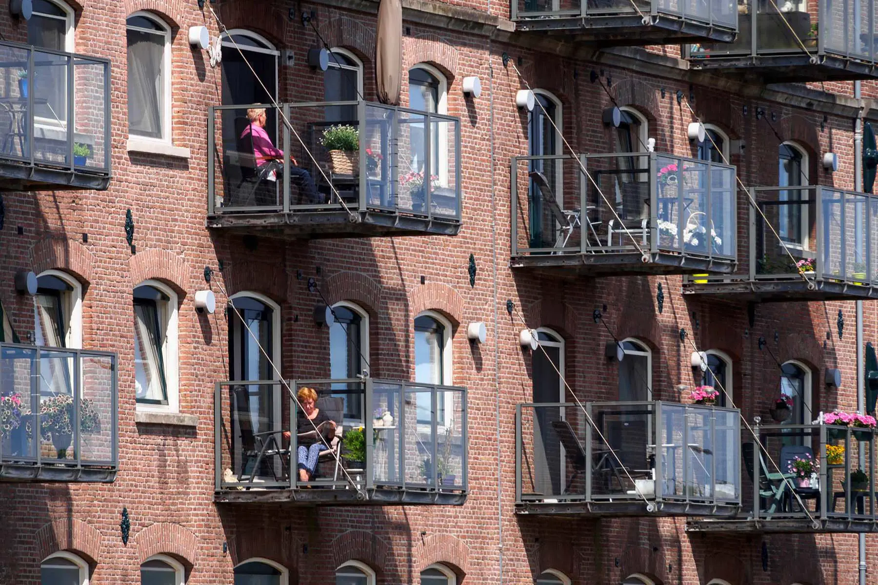 Dutch balconies