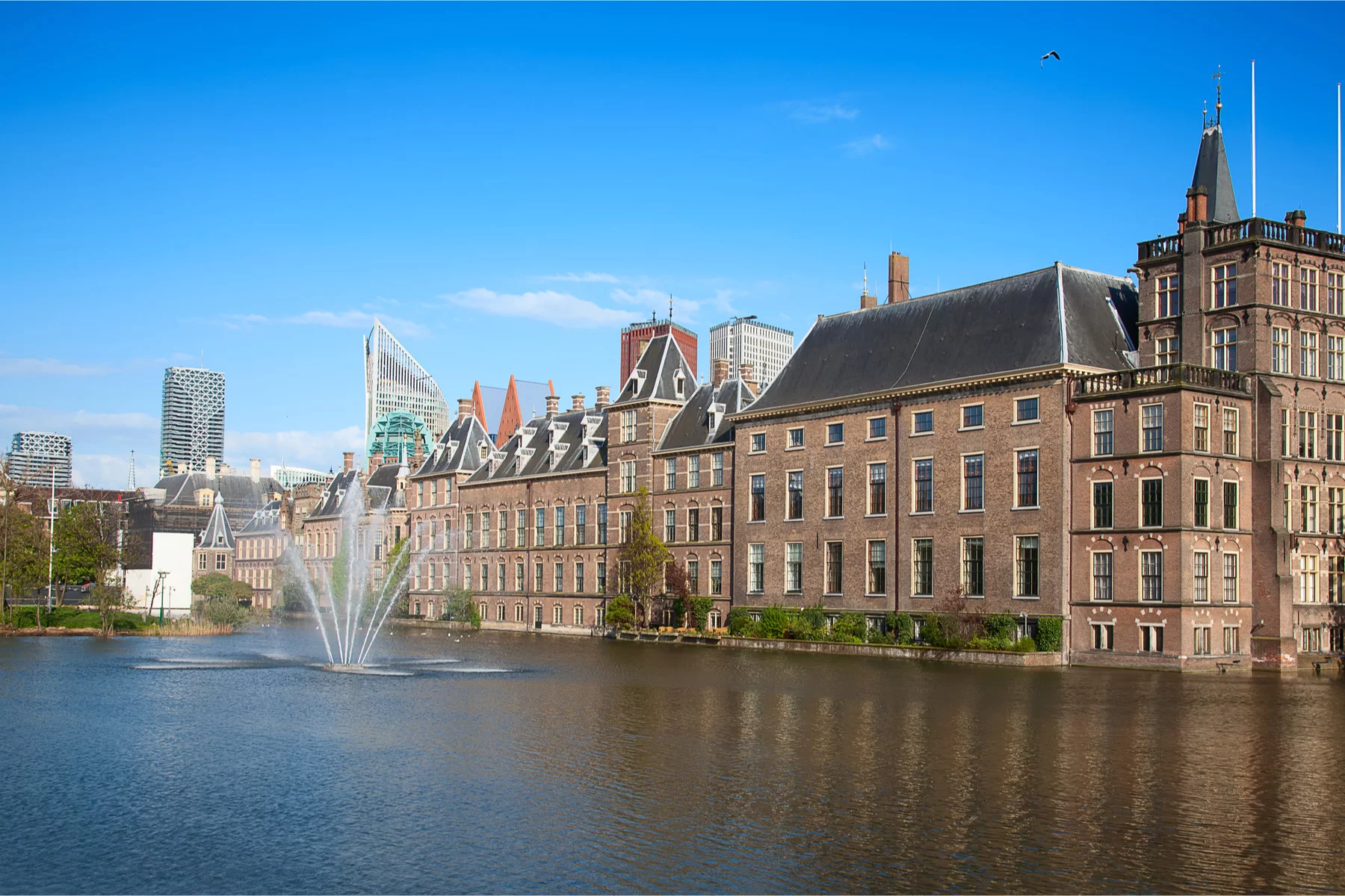 the Dutch parliament in The Hague