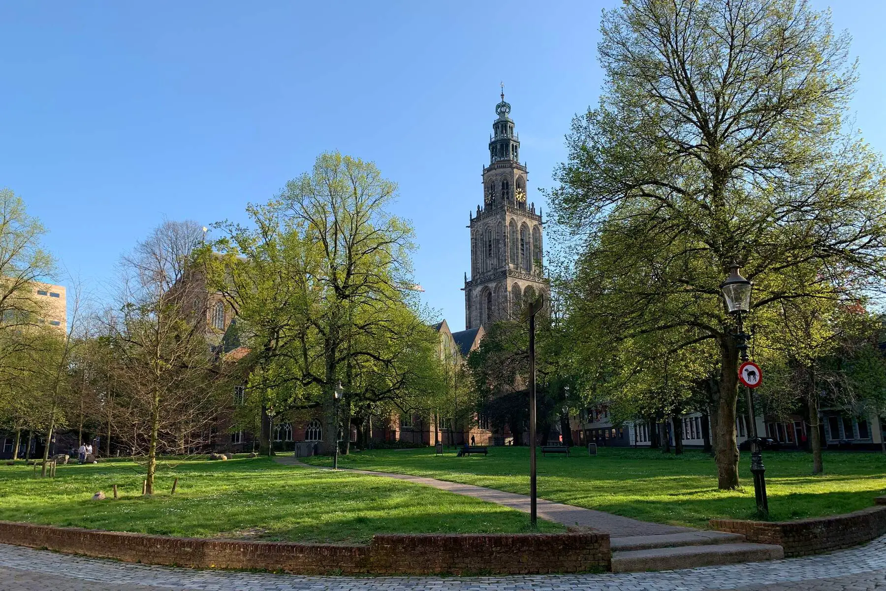 Martinitoren church tower in Groningen