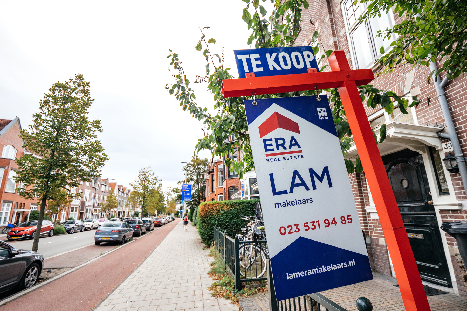 A house for sale in Haarlem, the Netherlands