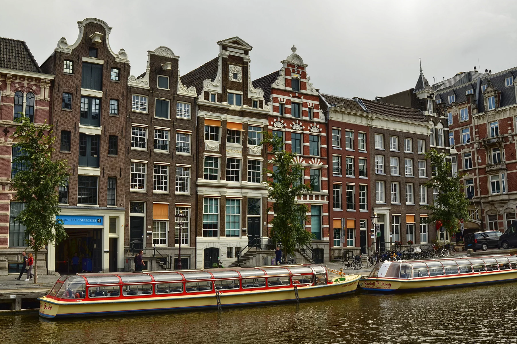 Dutch canal boats