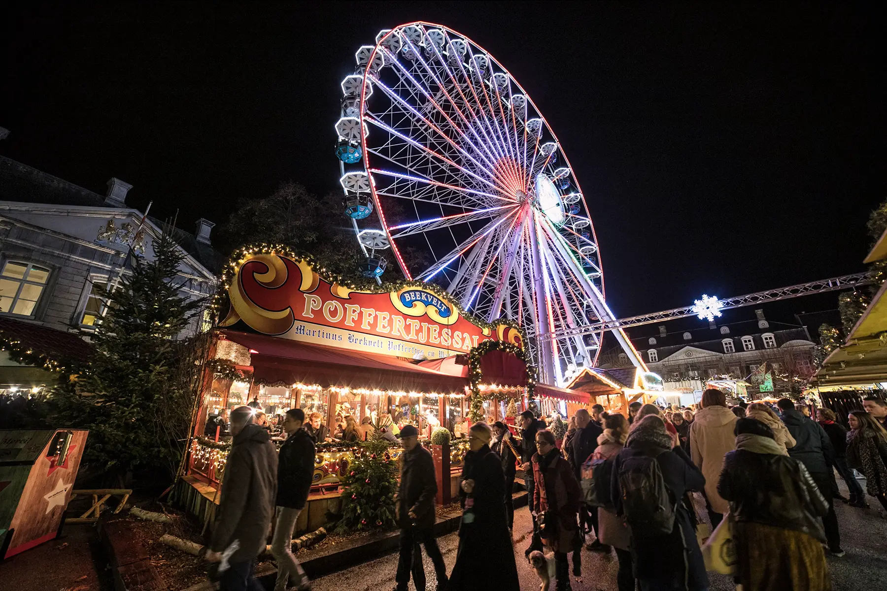 Ferris wheel at Maastricht Christmas Market
