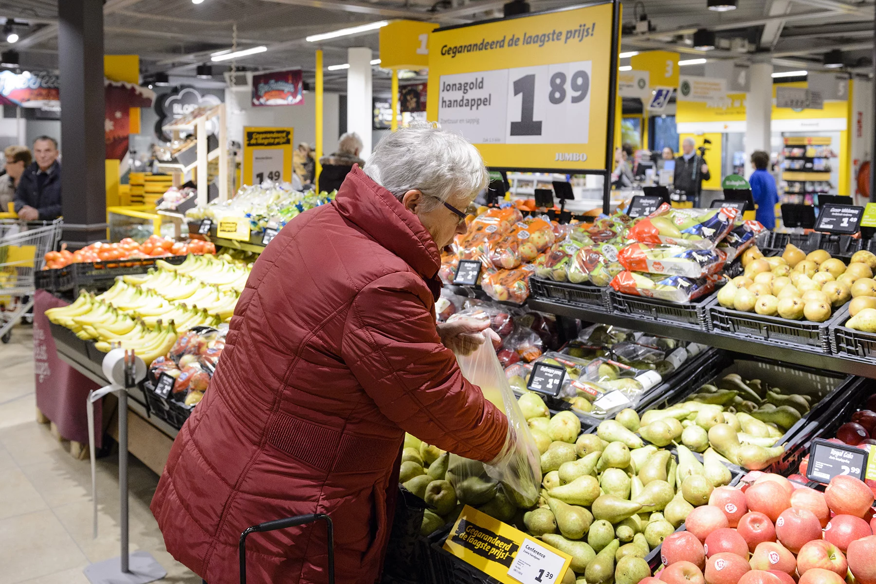Produce at Jumbo, a Dutch supermarket chain