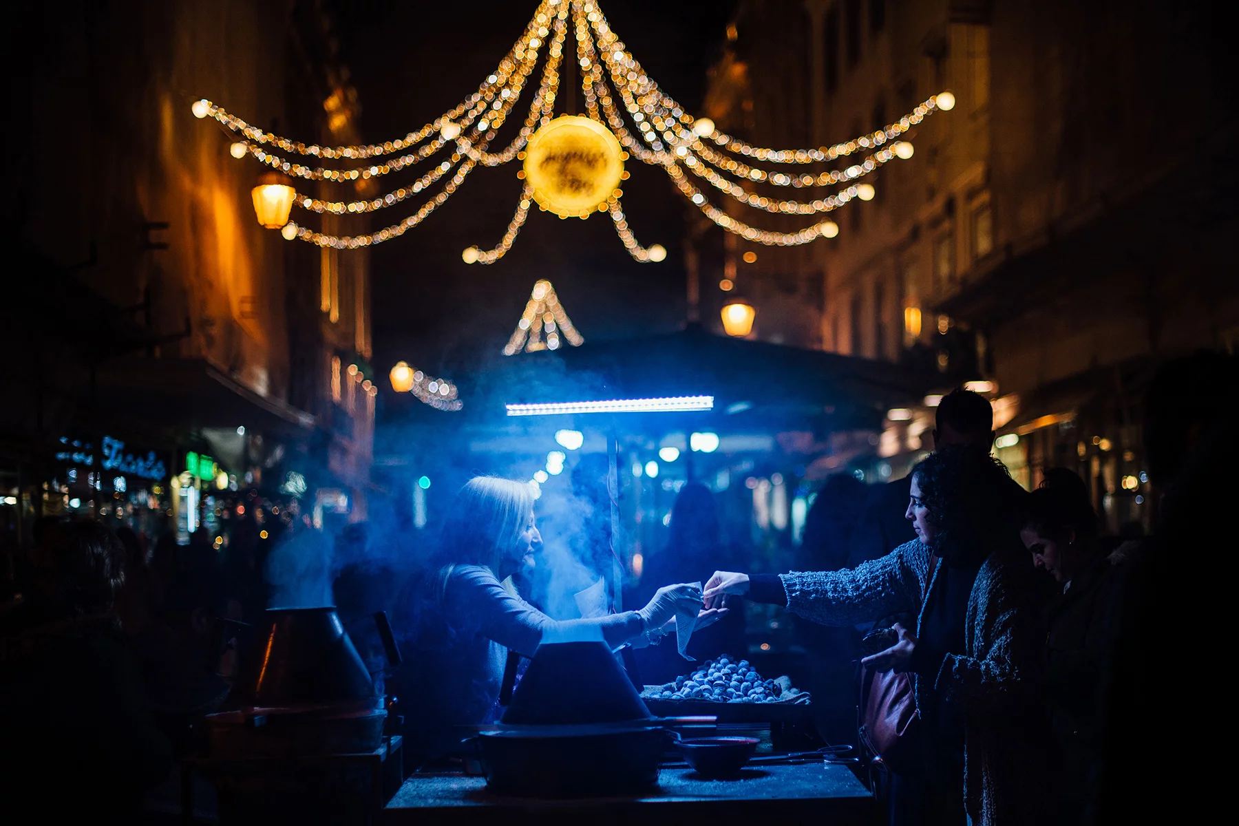 Christmas market in Lisbon