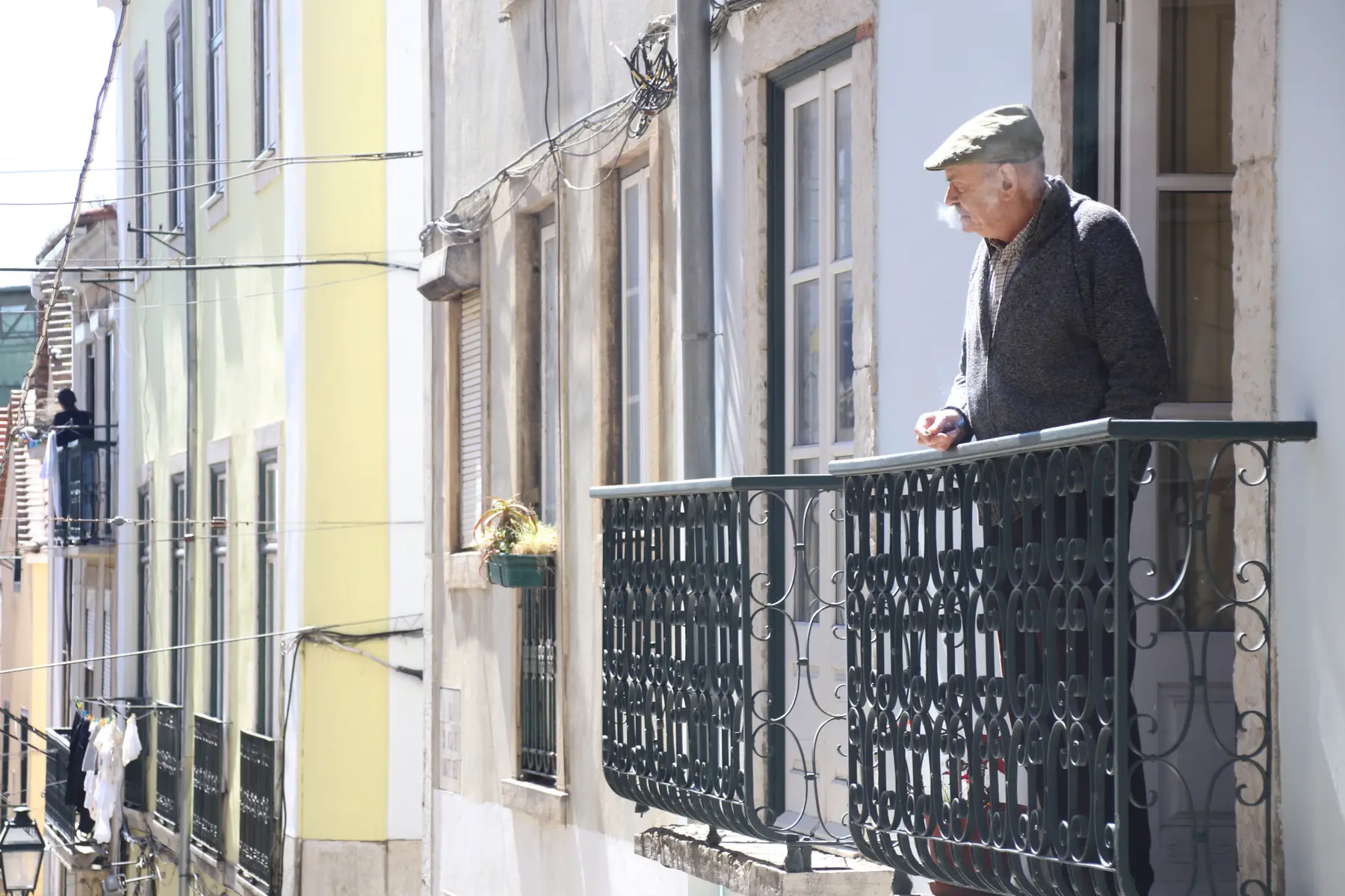 Elderly man in Portugal