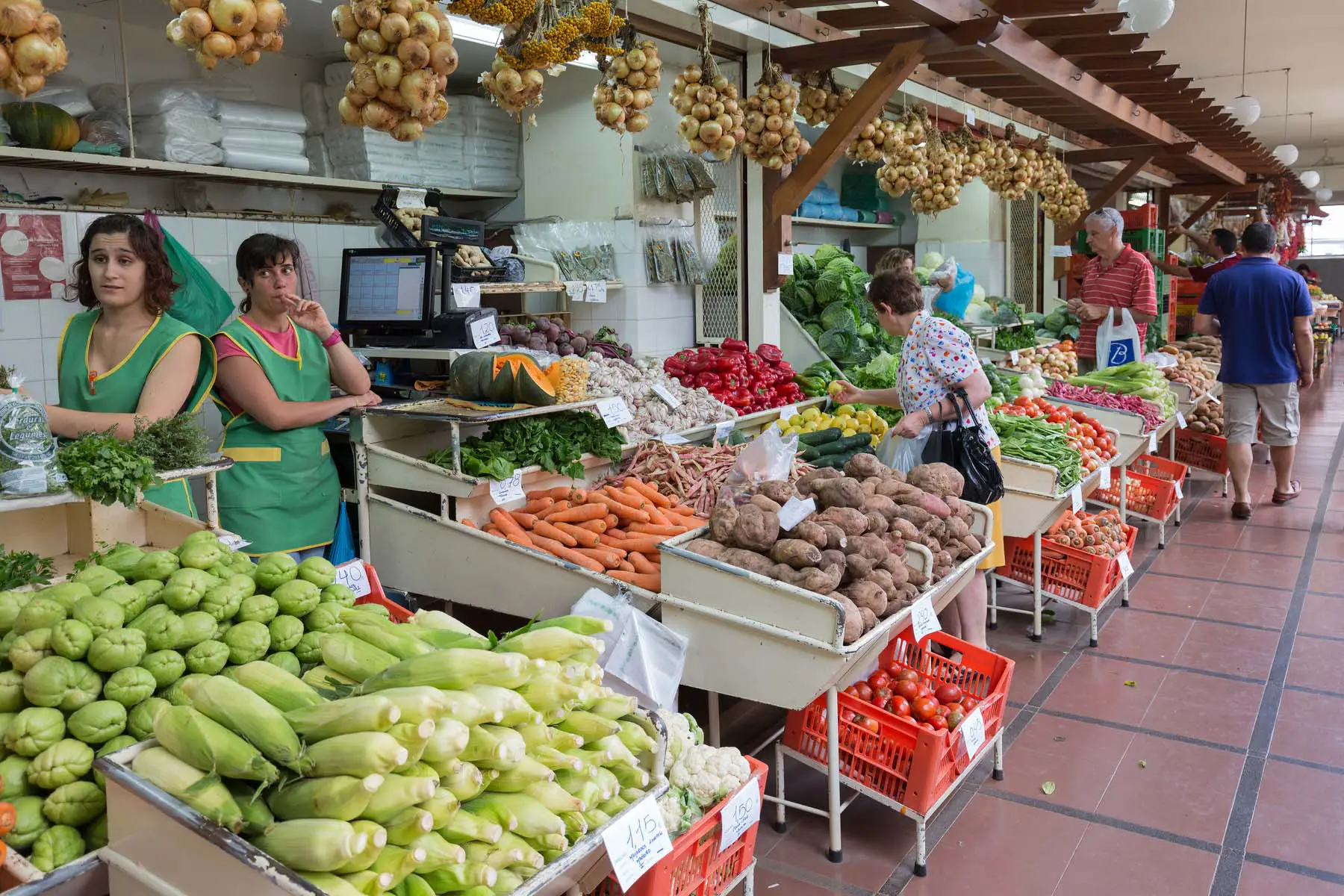 food market in Madeira