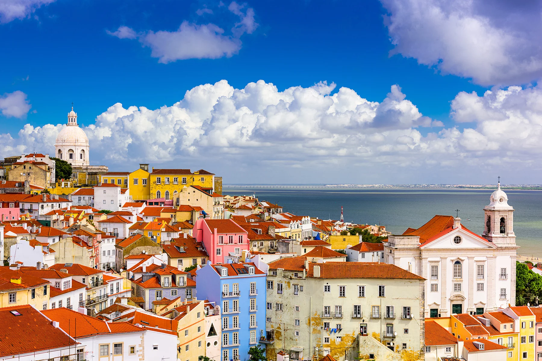 The Alfama neighborhood of Lisbon