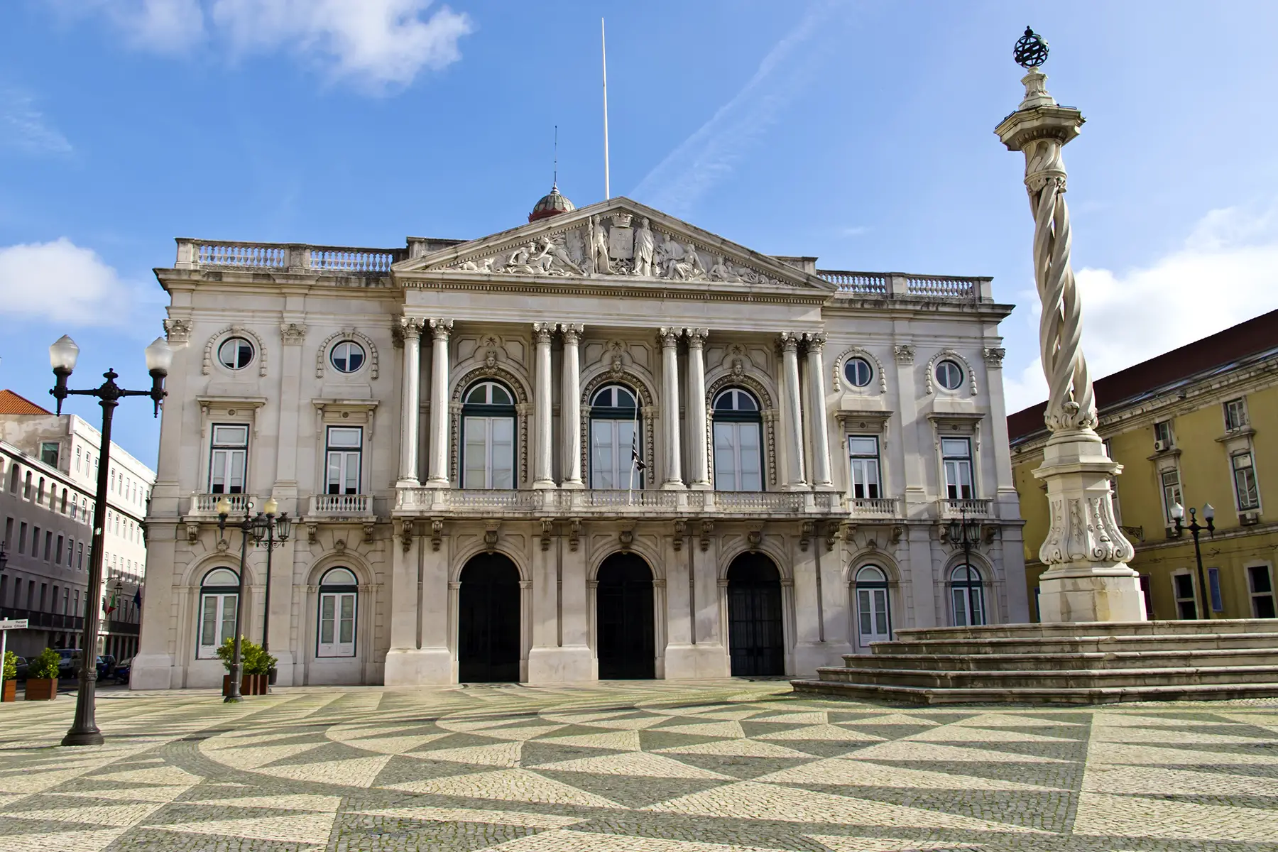 Lisbon city hall in Portugal