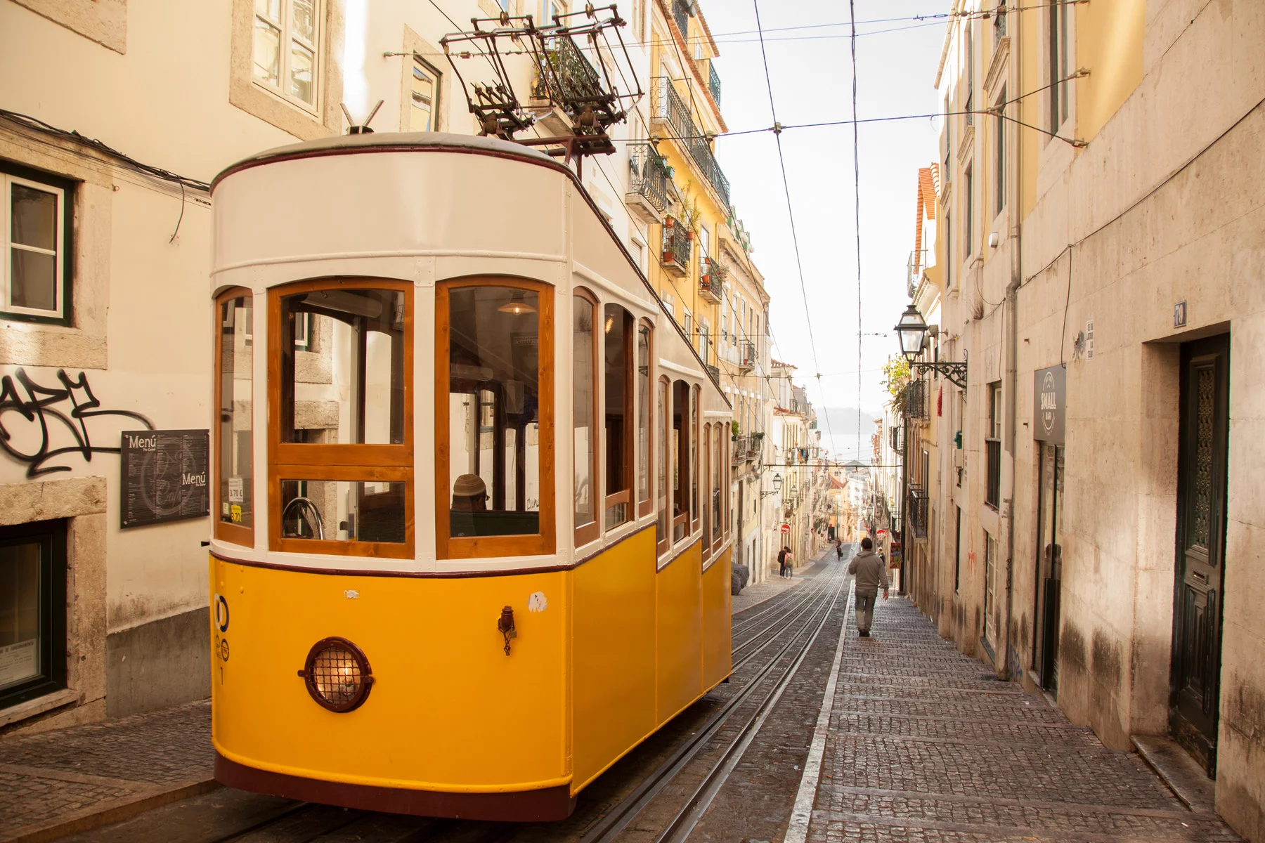 Lisbon's famous vintage tram 