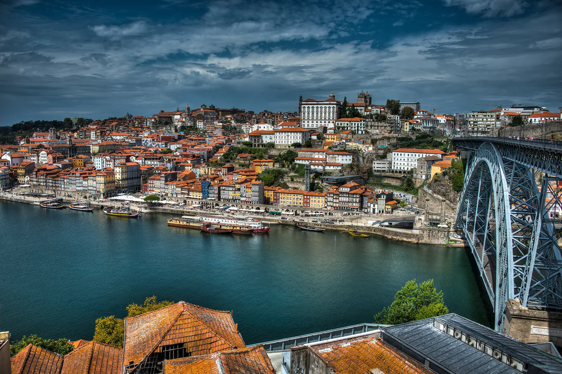 The skyline of Porto