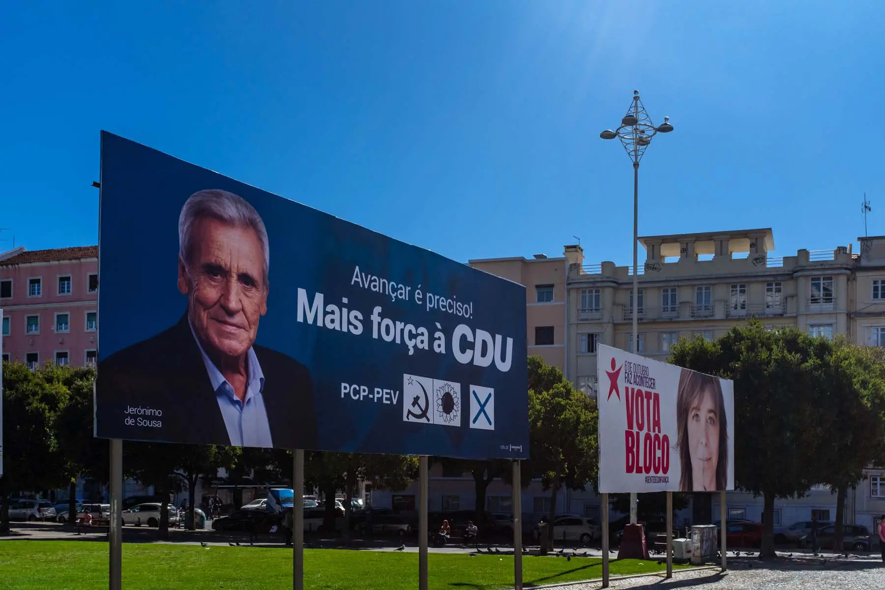 Portuguese election posters