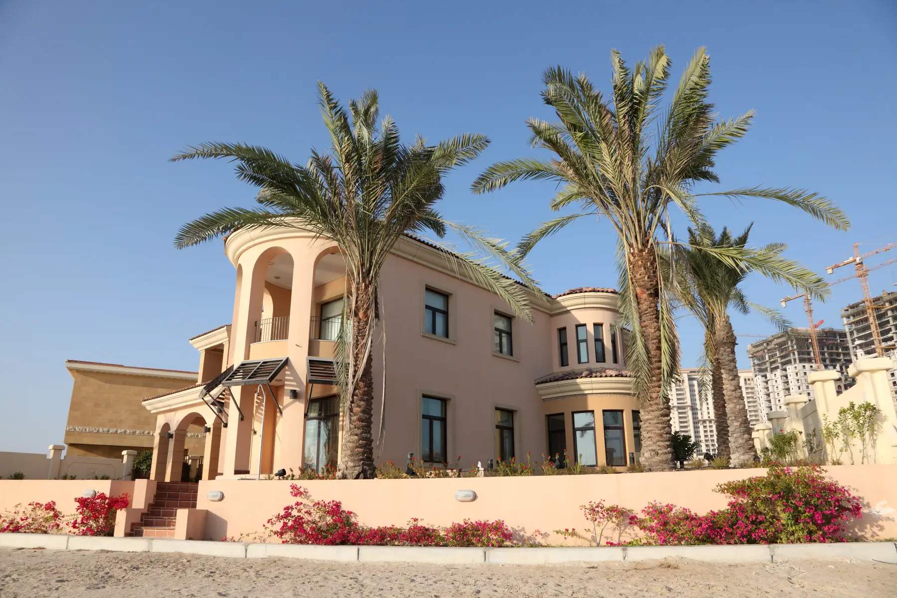 Typical luxury home in Qatar