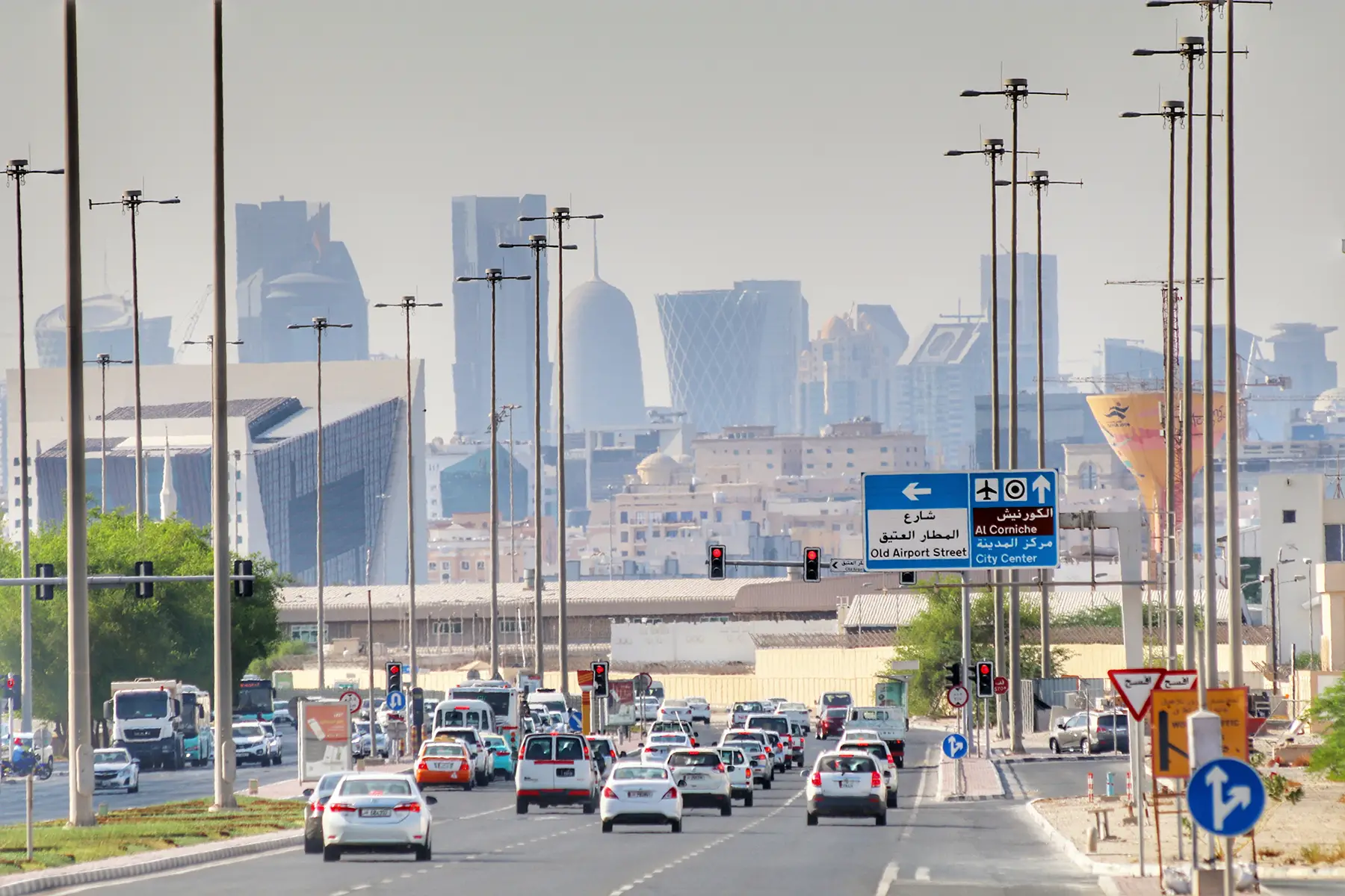Traffic in Doha