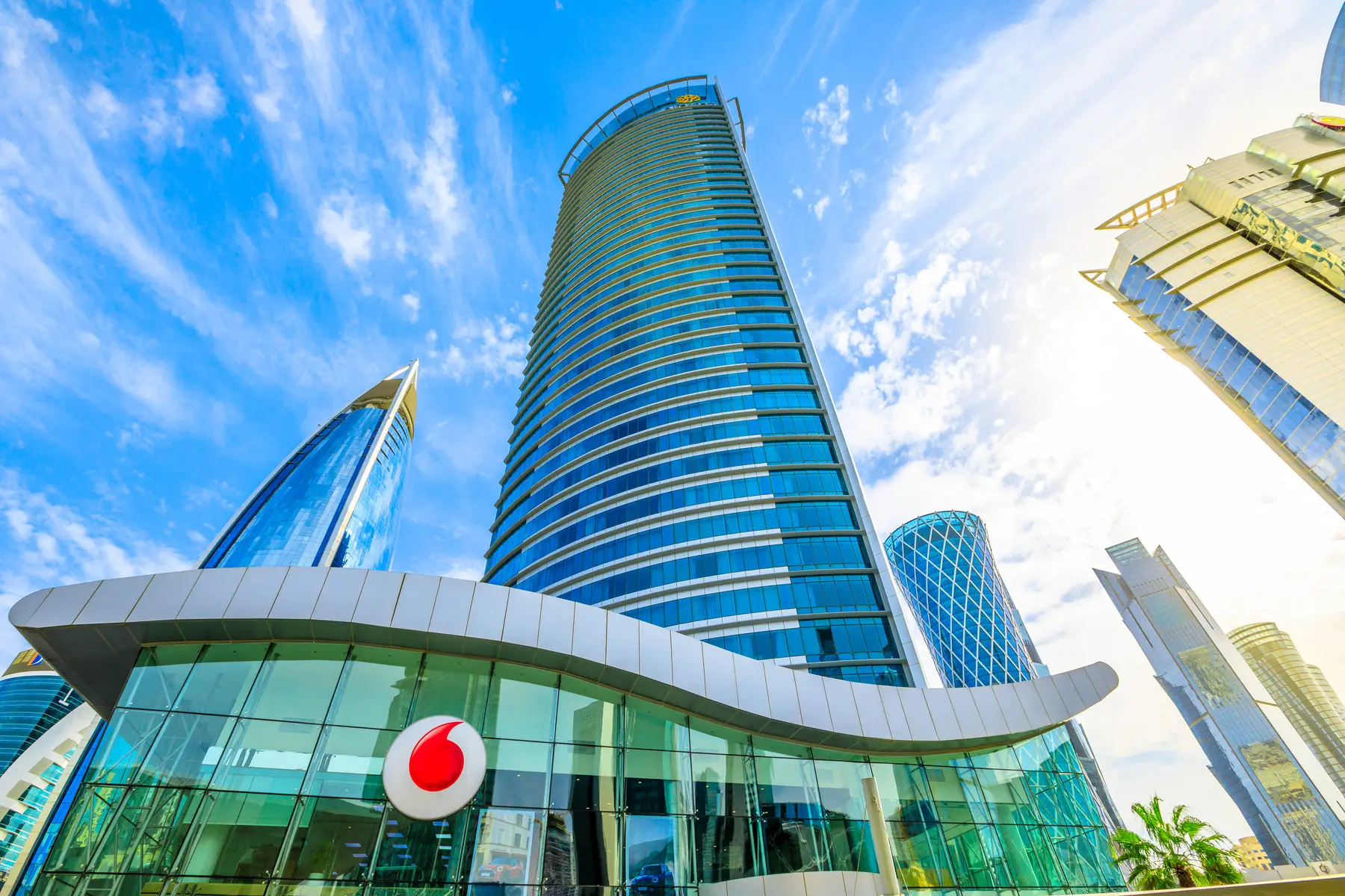 Vodafone office in Qatar