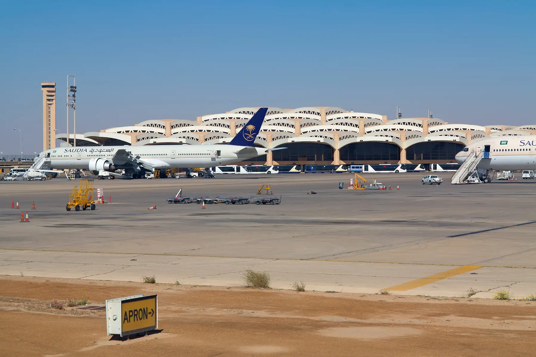 King Khalid International Airport in Riyadh