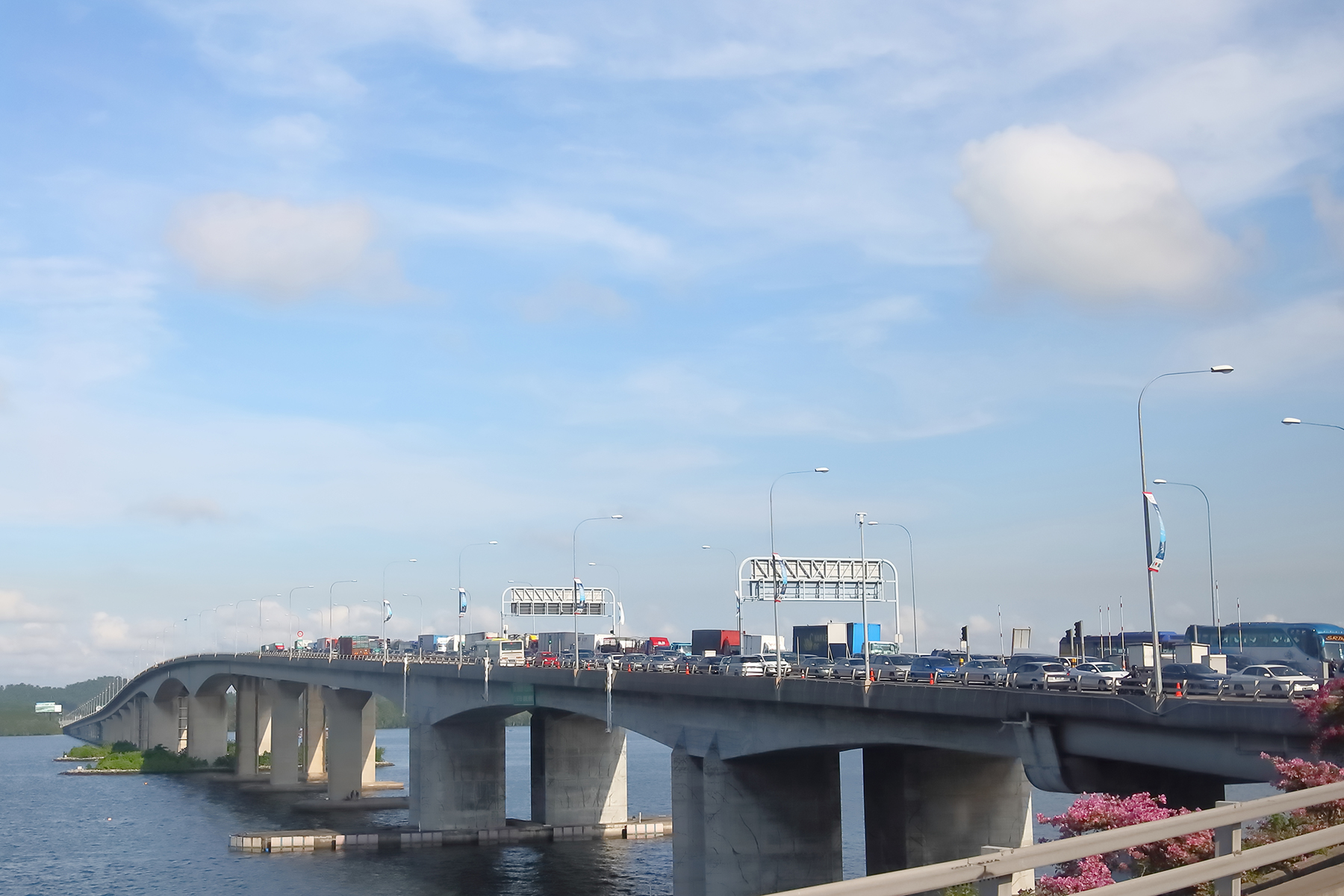 Bridge between Malaysia and Singapore