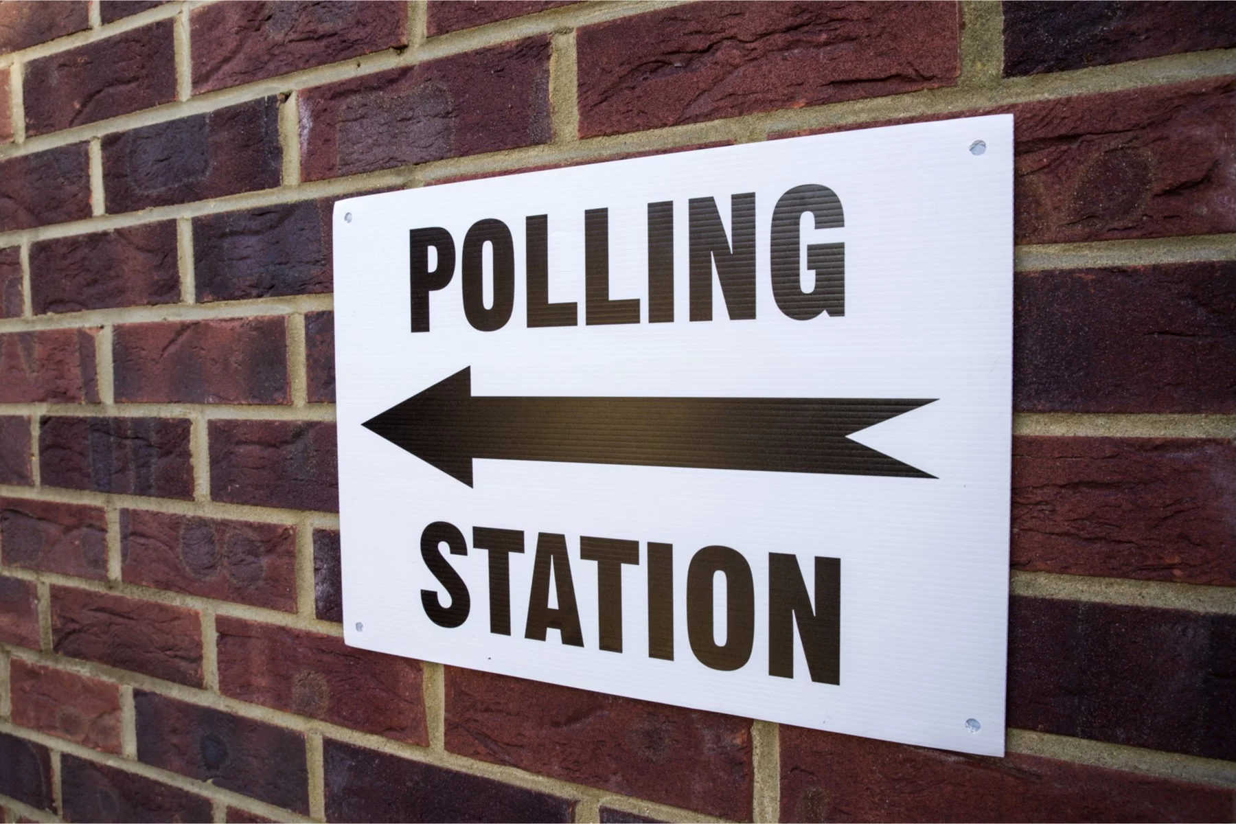 British government, UK polling station