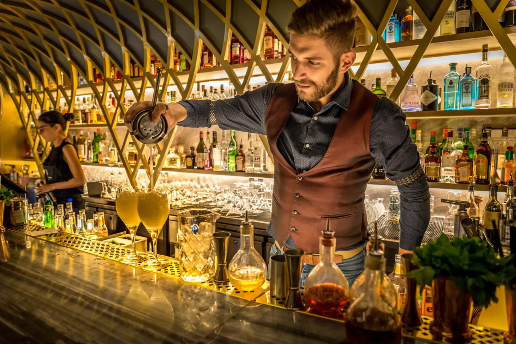 Bartender in the UK