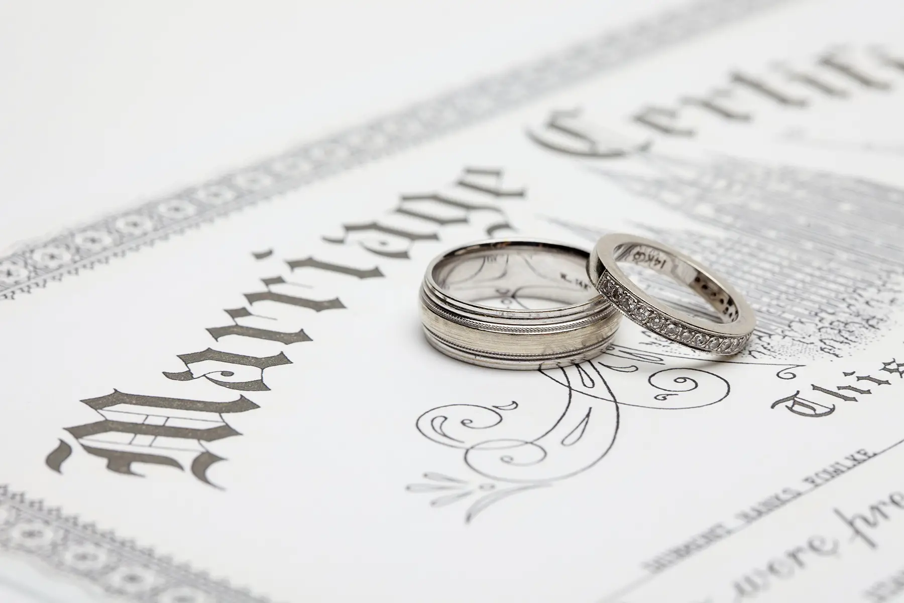 a marriage certificate