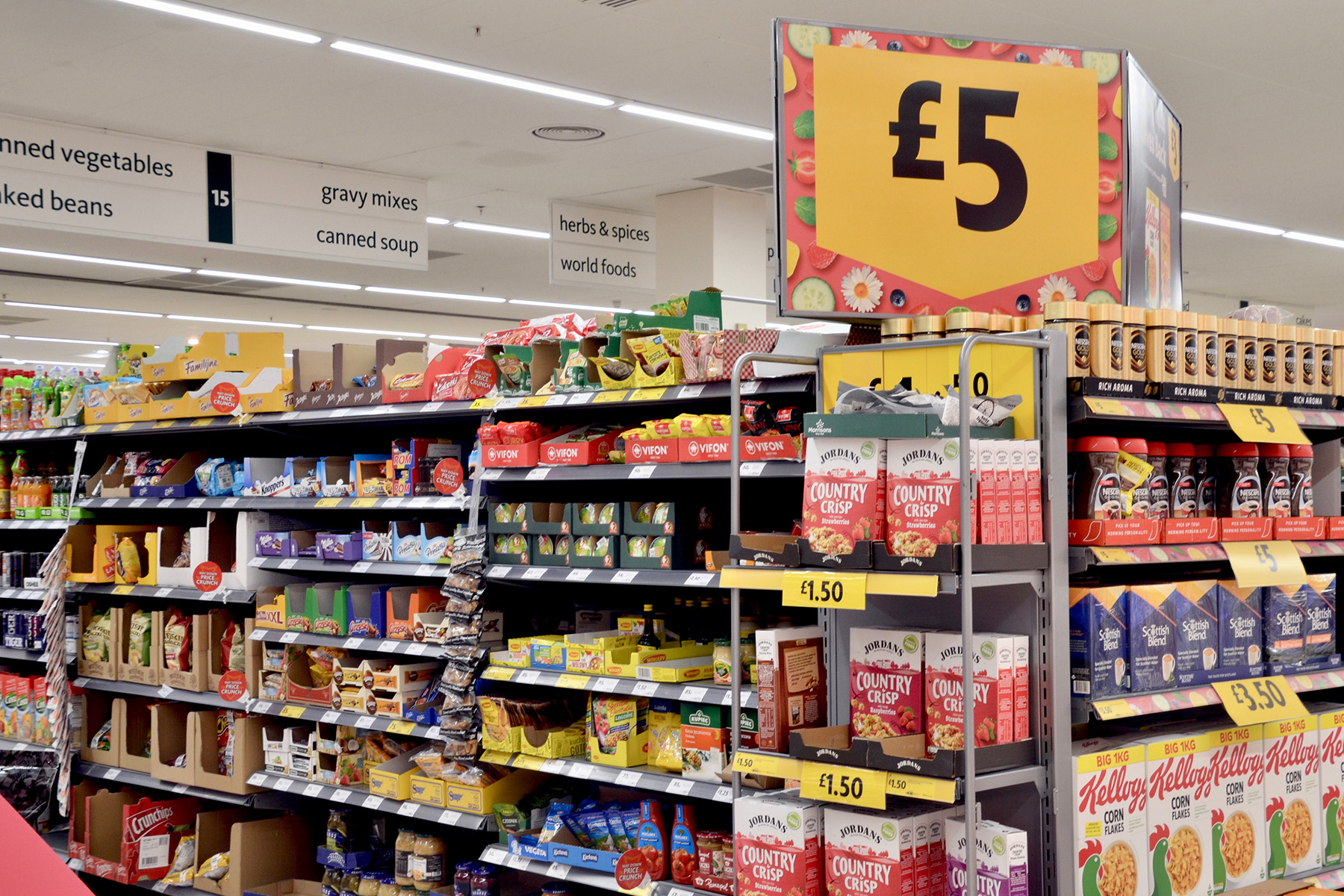 Supermarkets and grocery stores in the UK