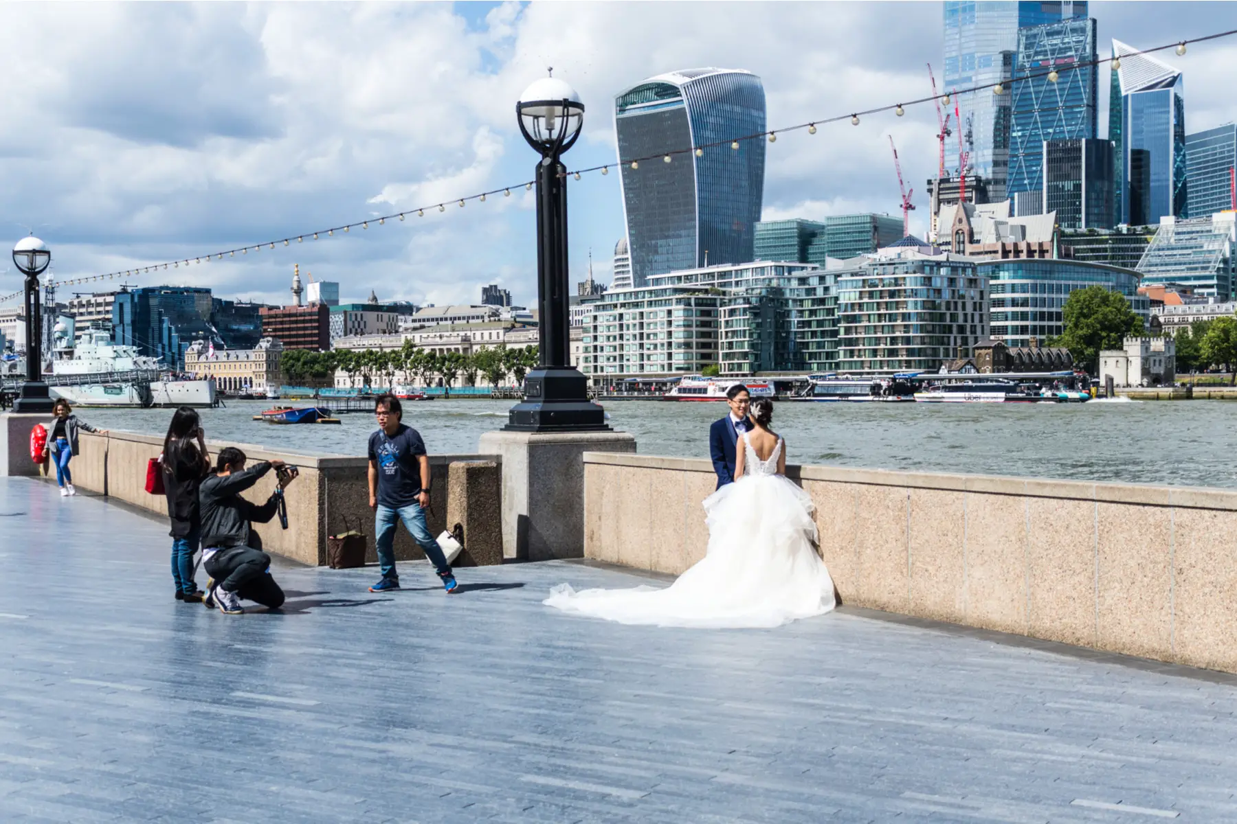 Wedding photoshoot in London