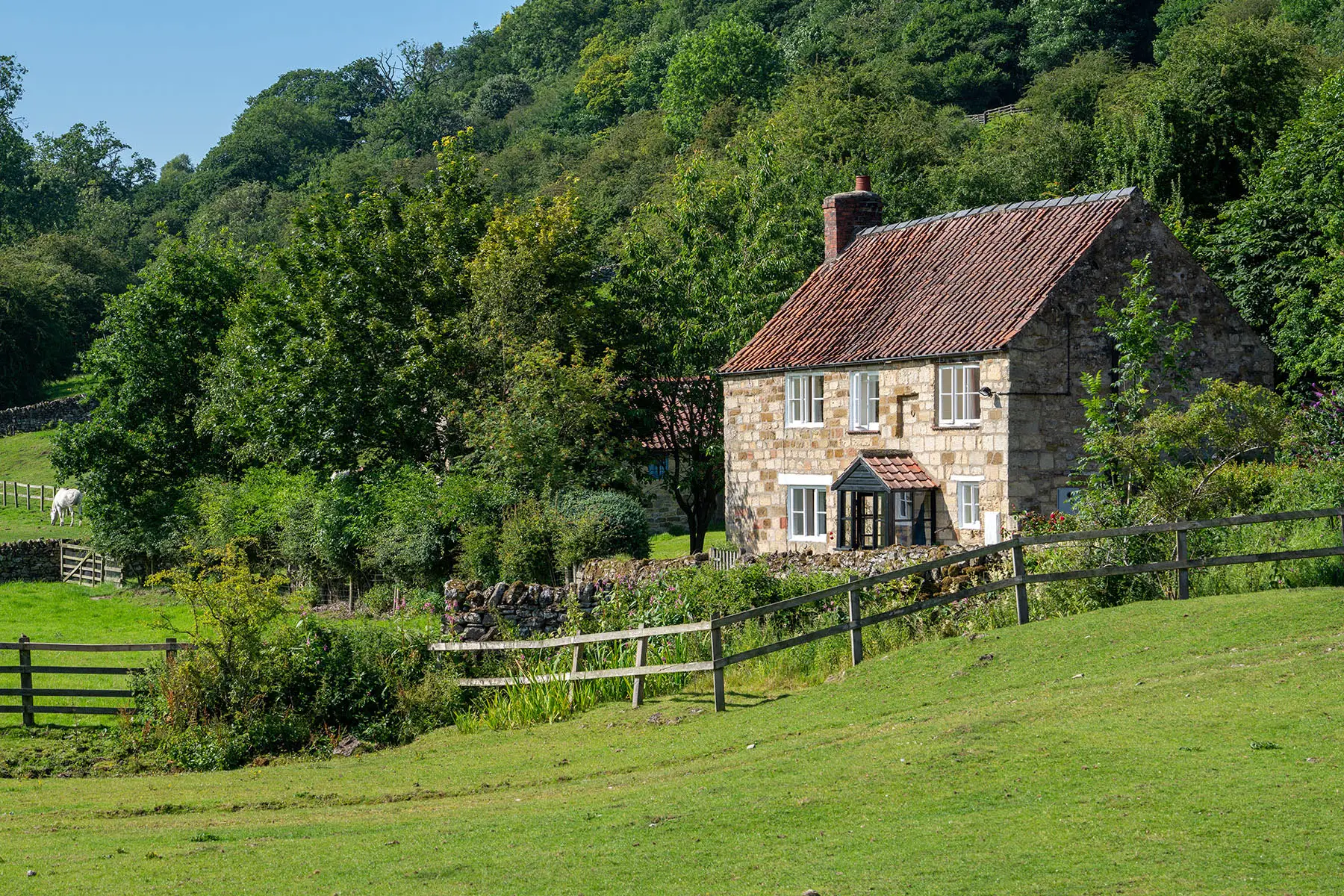 Typical English cottage