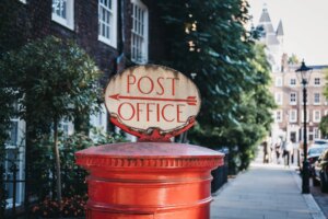 The UK postal service