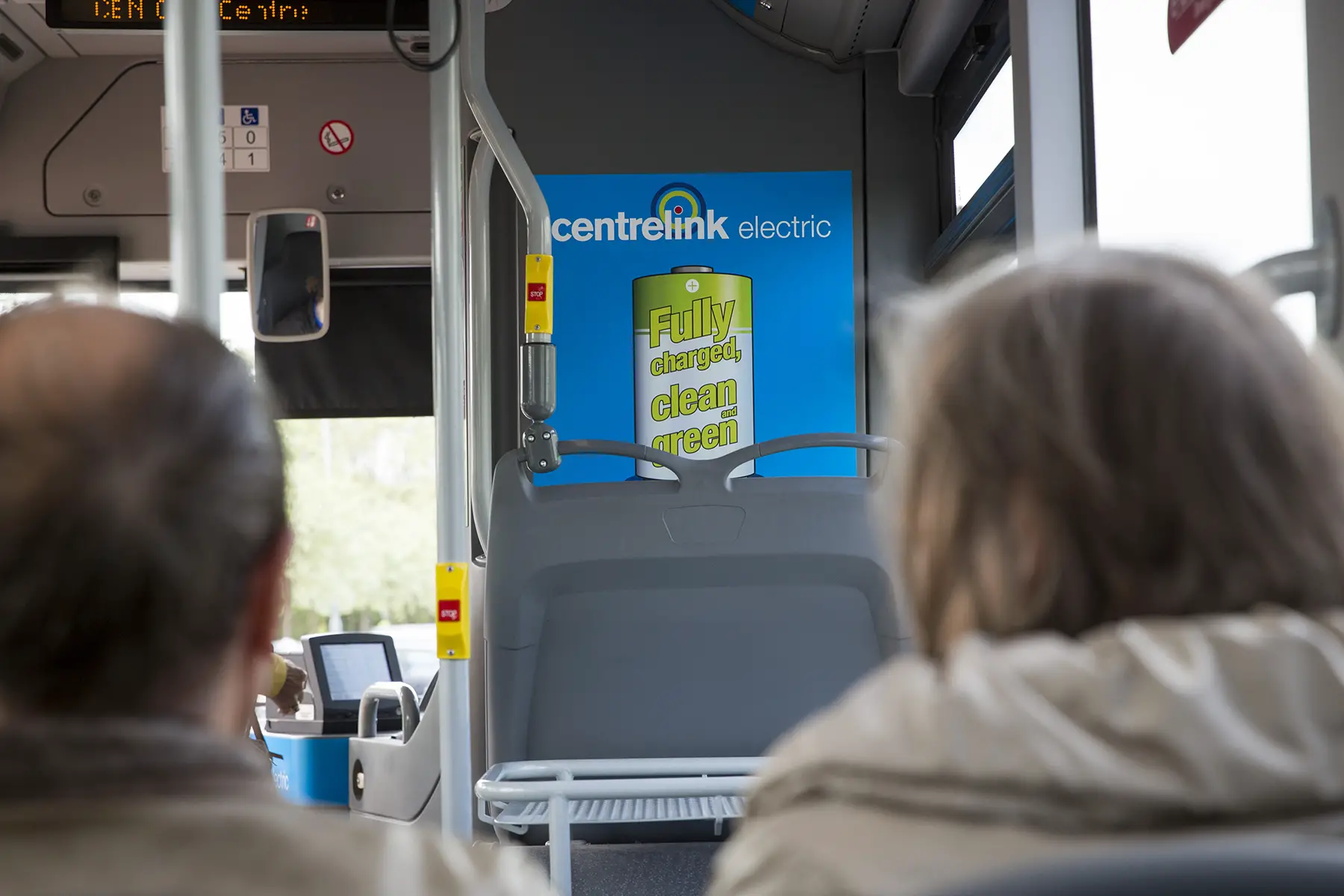 A zero-emissions public bus in Nottingham, UK