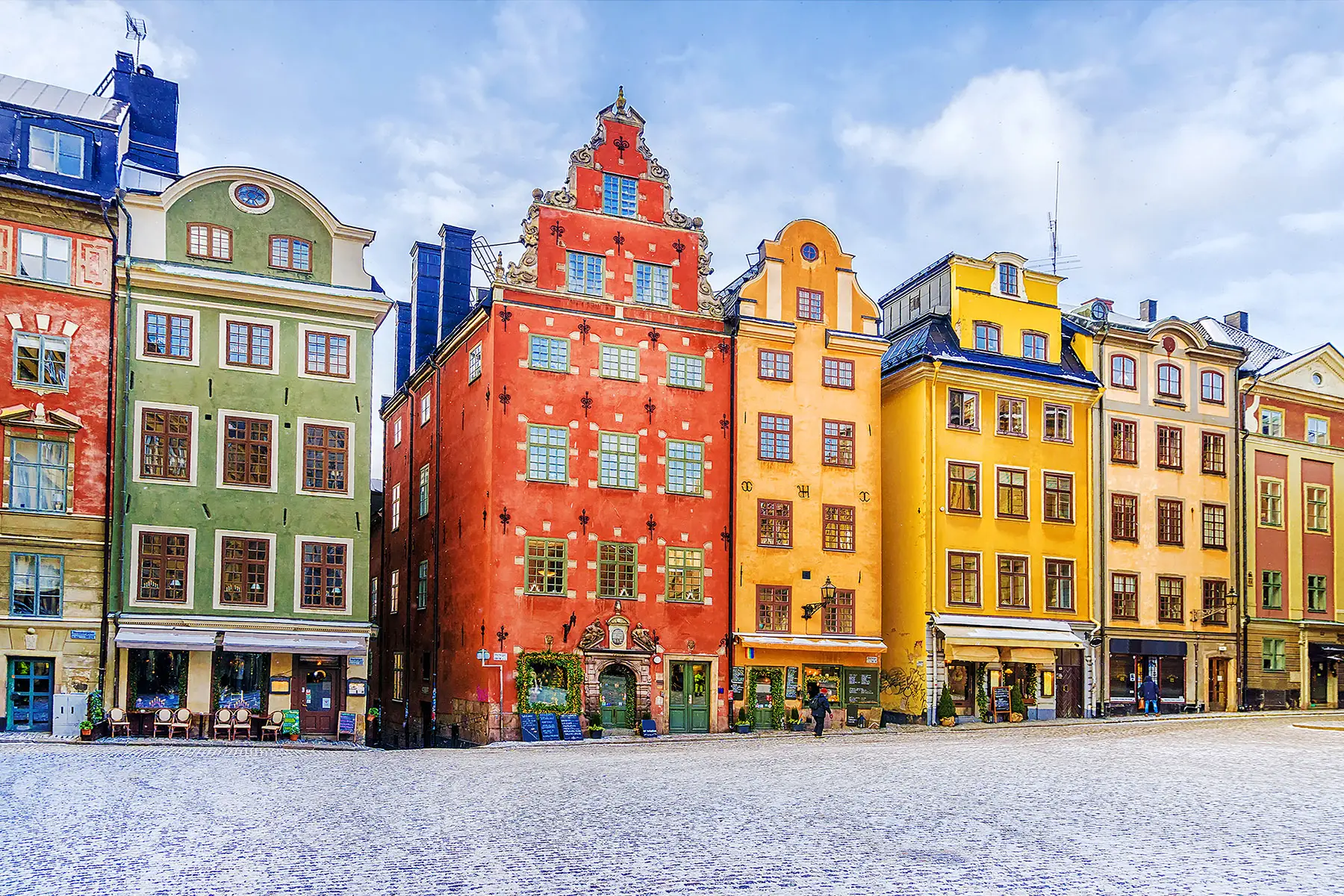 Historical buildings in Stockholm