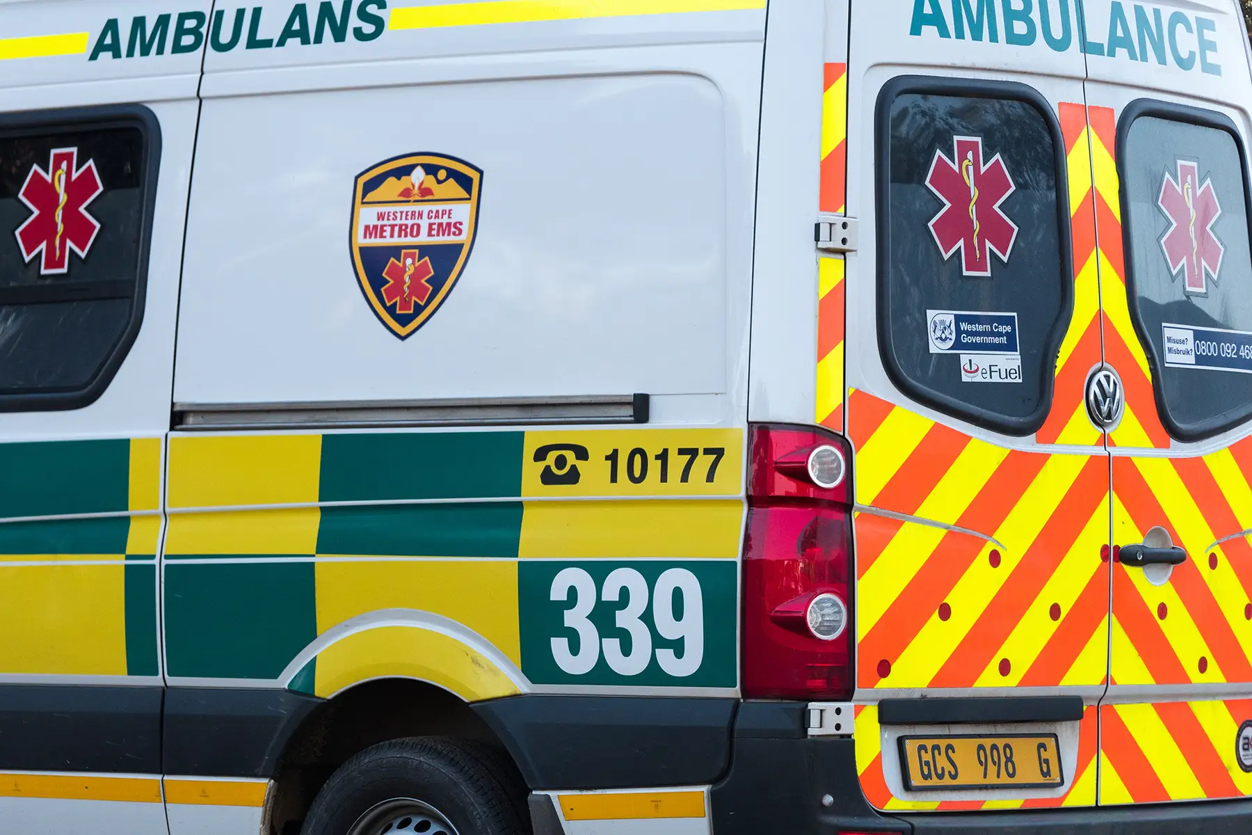 Ambulance in the Western Cape