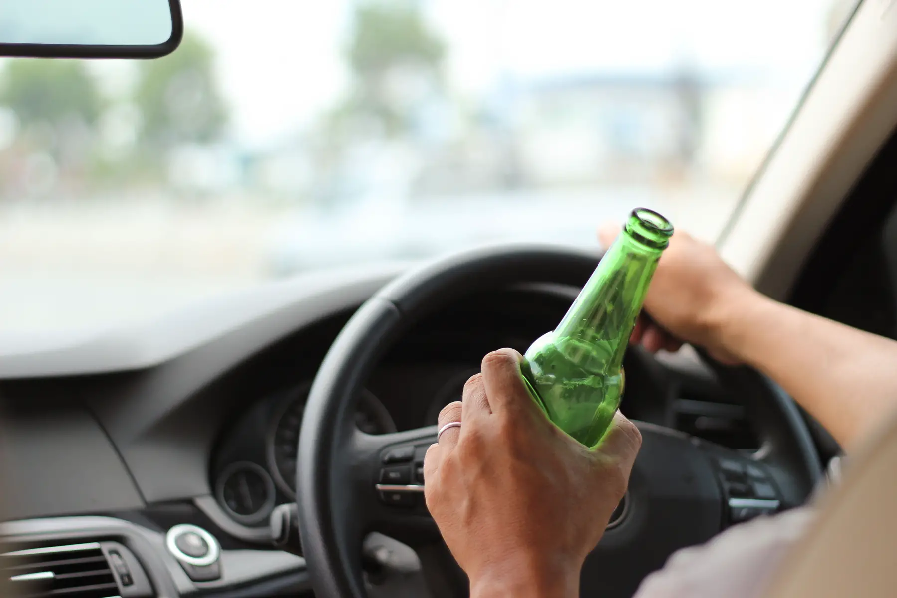 Driving while drinking alcohol