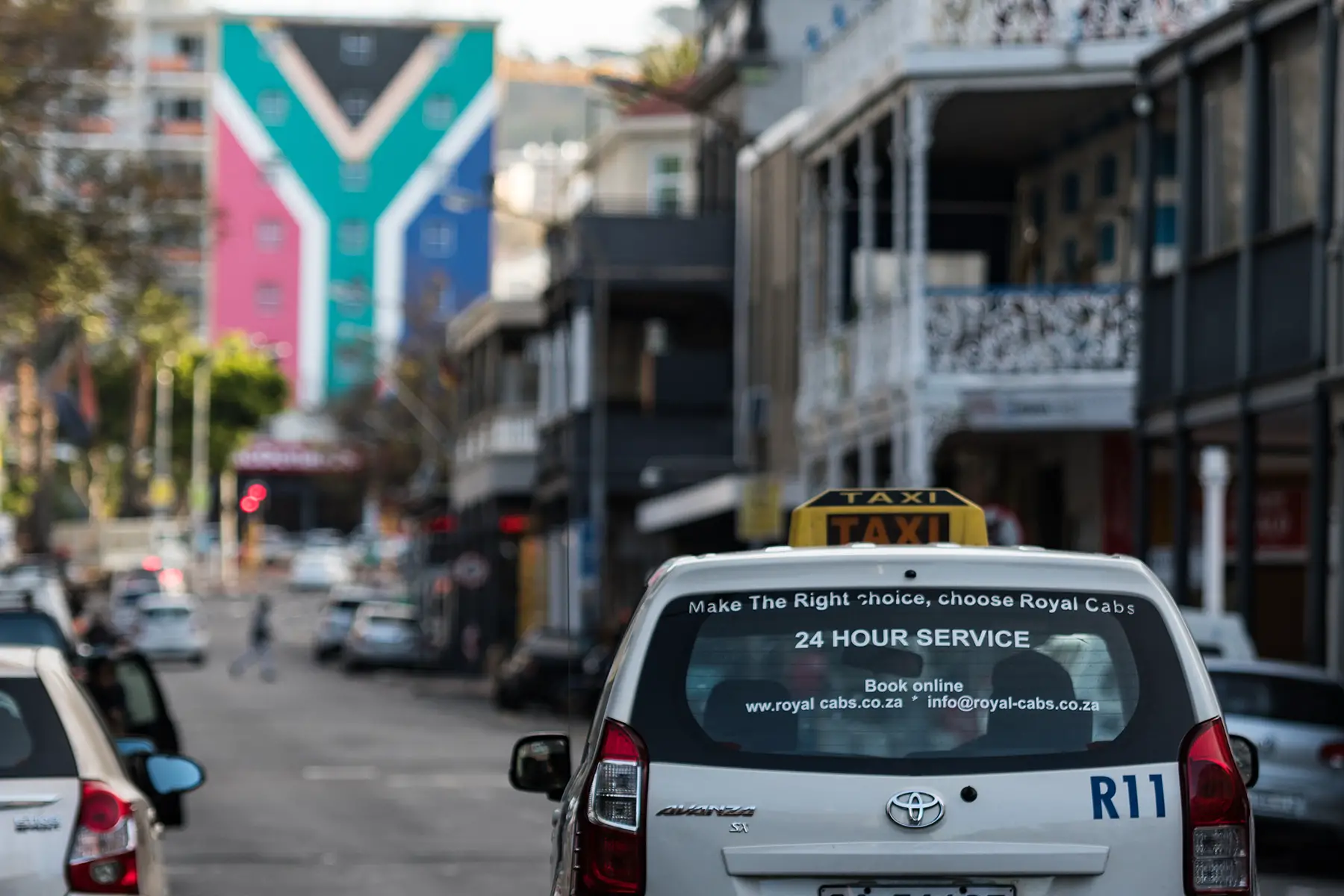 Taxi in Cape Town