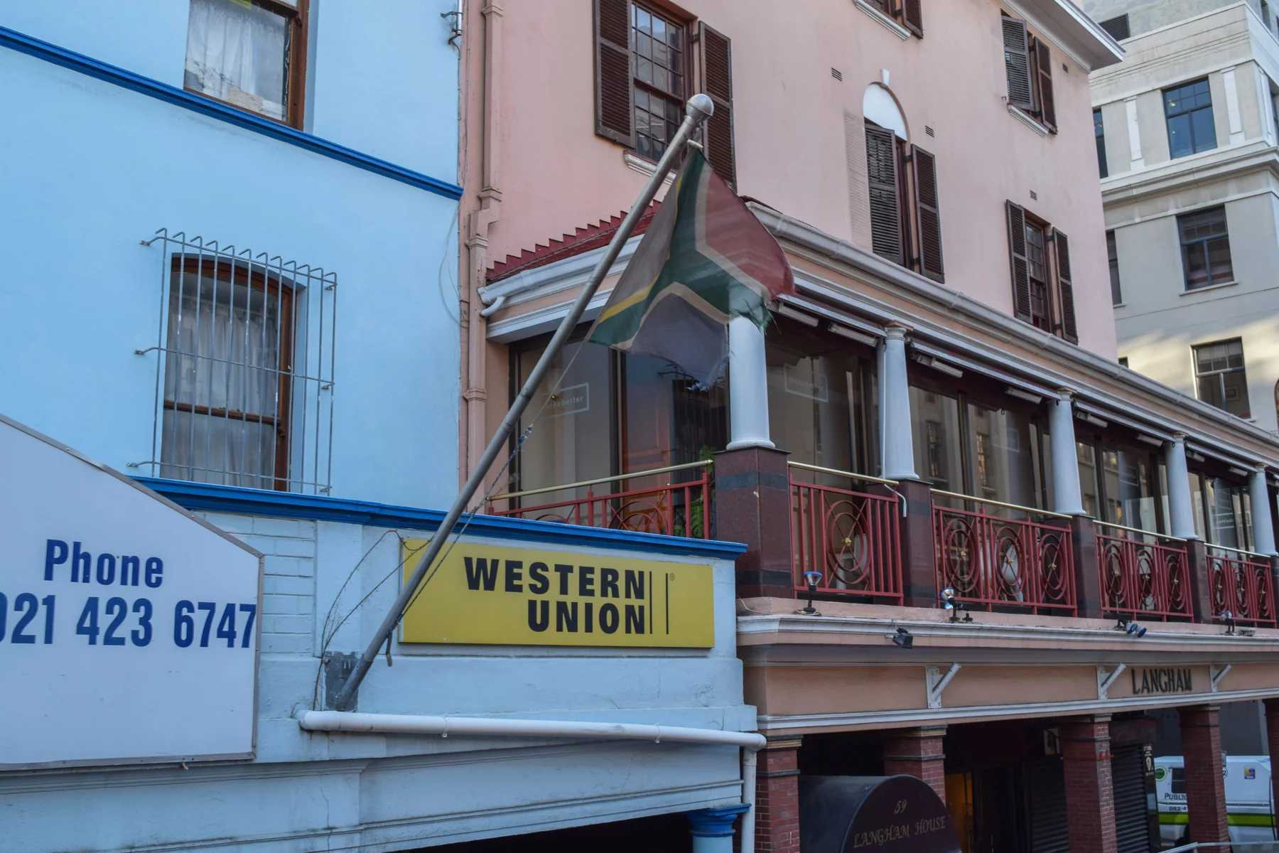 Western Union agency in Cape Town